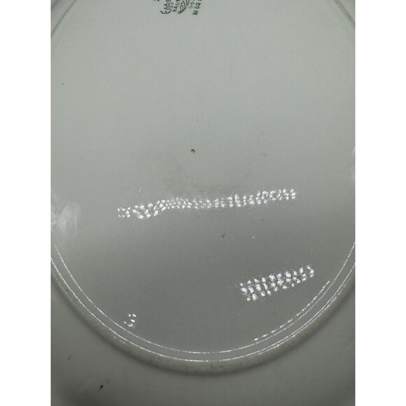 Vtg eggshell nautilus Oval Ceramic Serving Platter White Rose Pattern Green READ - Picture 6 of 14